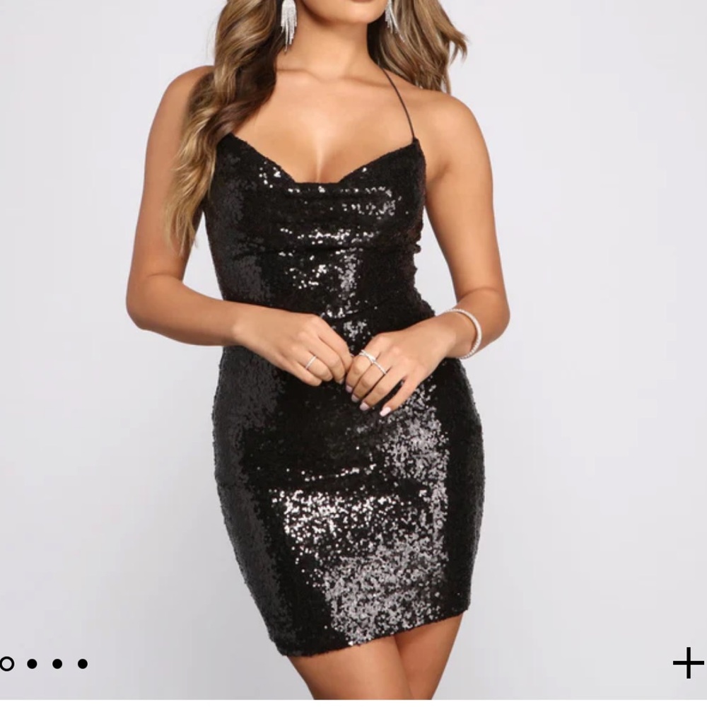 Windsor Sequin Homecoming Dress